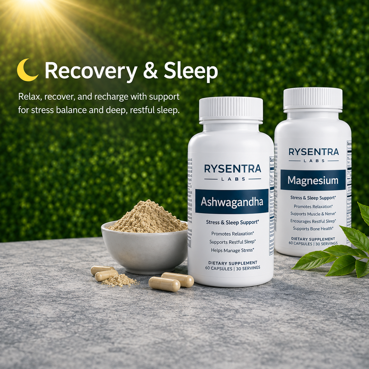 🌙 Recovery & Sleep