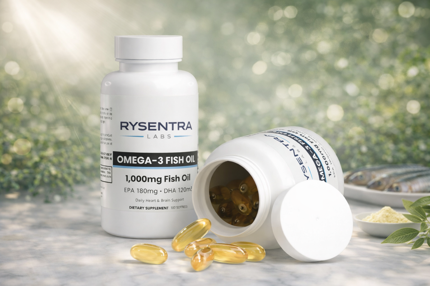 Omega-3 Fish Oil (EPA 180mg • DHA 120mg)