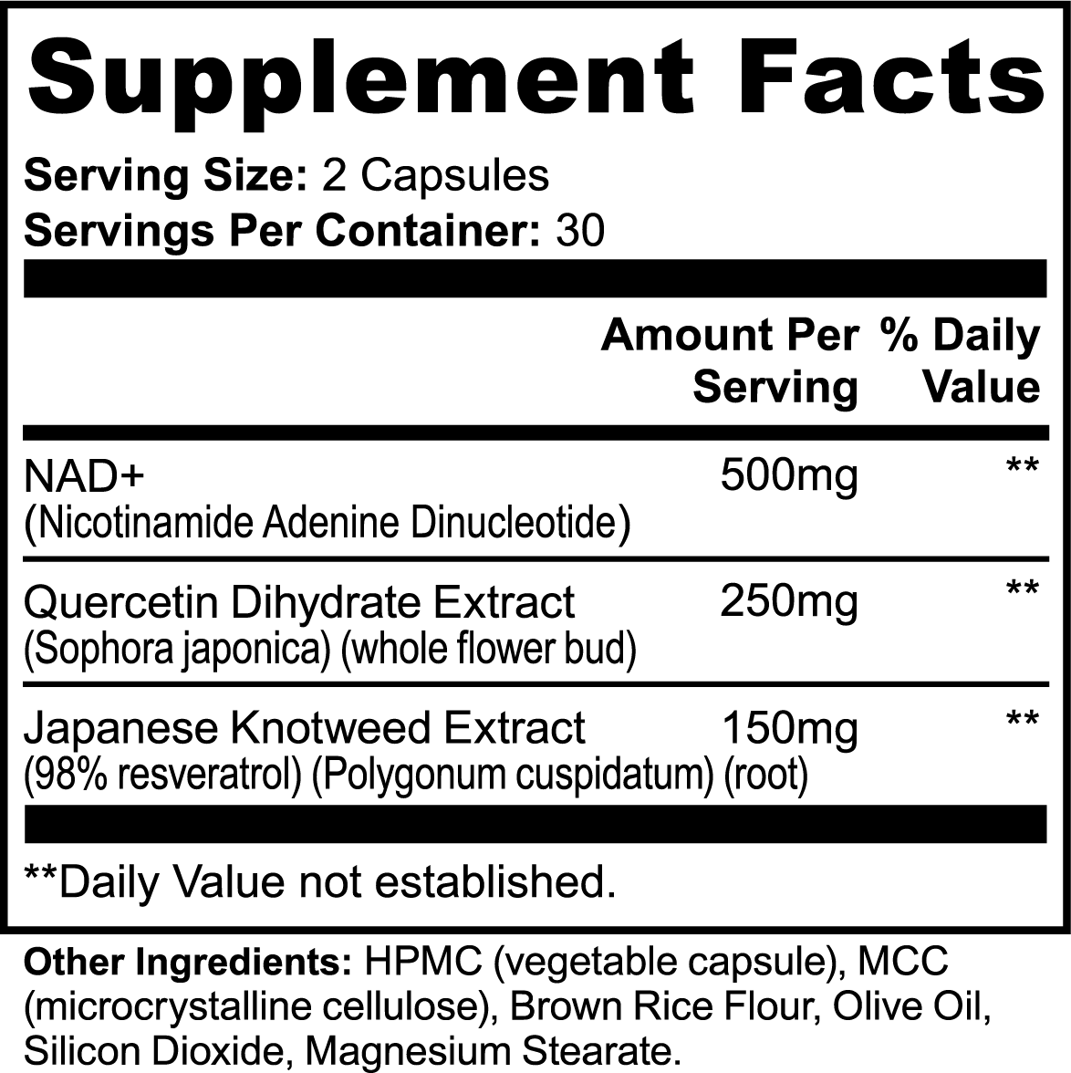 NAD+ Cellular Energy & Longevity Formula
